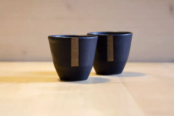 Bicchierini in ceramica neri - Linea New Eco