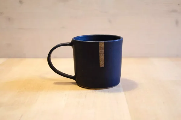 Tazza in ceramica nera e grigia - Linea New Eco
