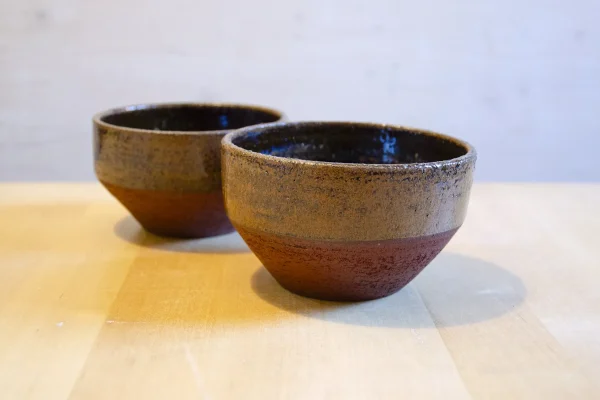 Ciotolina in ceramica rossa - Linea Eos Ambra